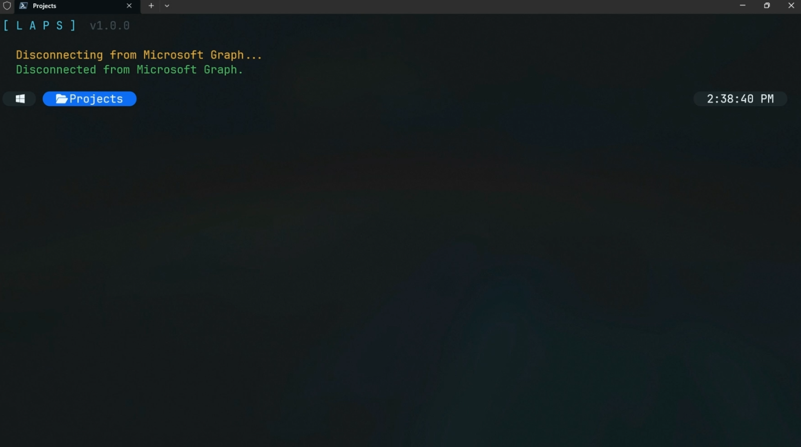 Disconnect from Graph